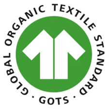 Global Organic Textile Standard GOTS badge